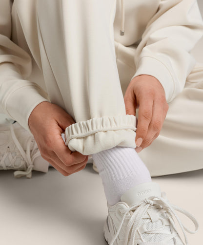 Joggers with brushed modal