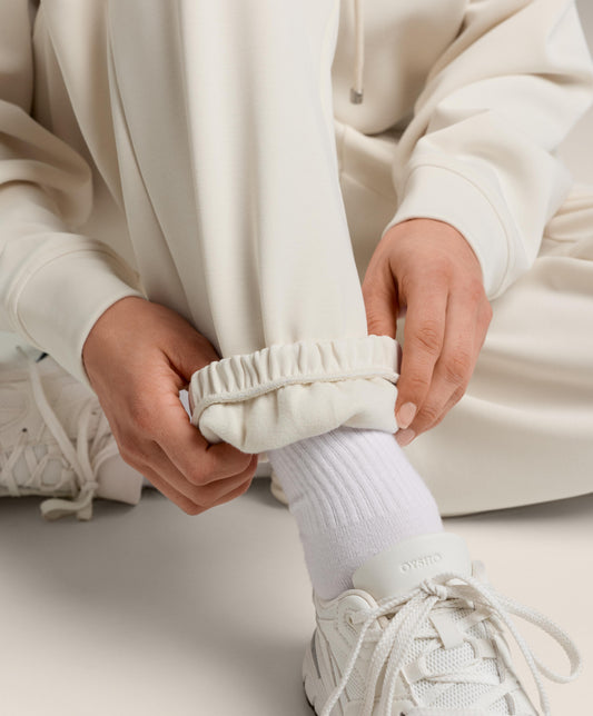 Joggers with brushed modal