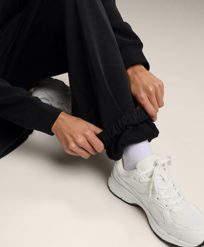 Joggers with brushed modal