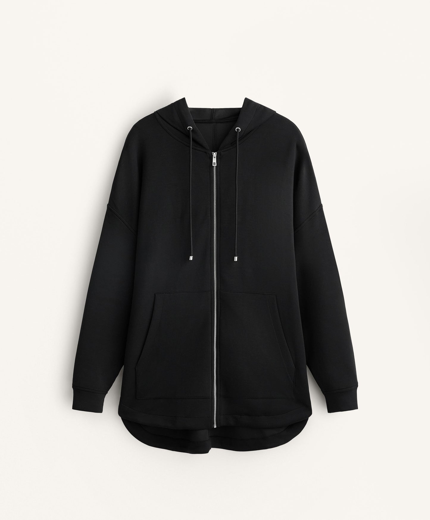 Long soft-touch modal jacket