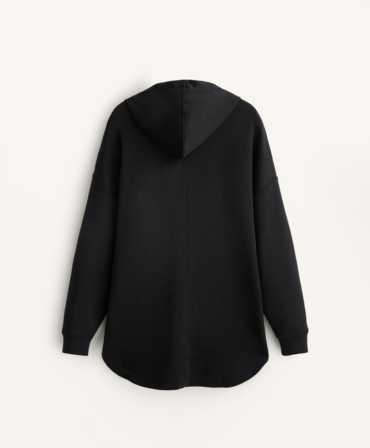 Long soft-touch modal jacket