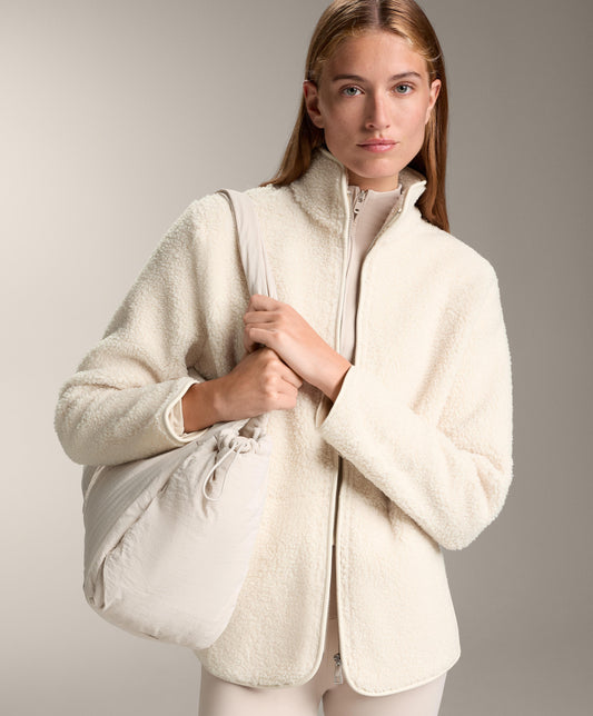 Faux-shearling jacket