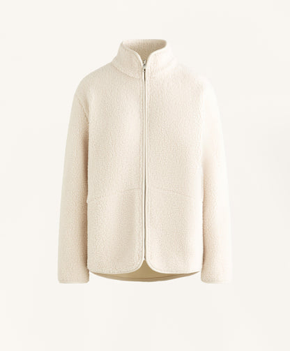 Faux-shearling jacket