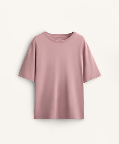 Short sleeve cotton blend T-shirt