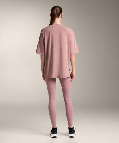 Short sleeve cotton blend T-shirt