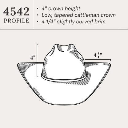 Rincon 10X Straw Cowboy Hat
