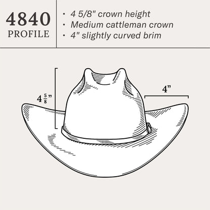 Diamante 1000X Premier Cowboy Hat