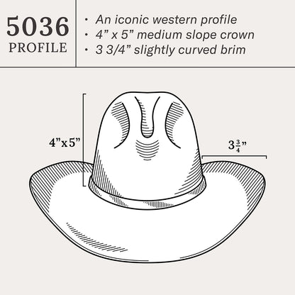 Silver Mine 4X Cowboy Hat