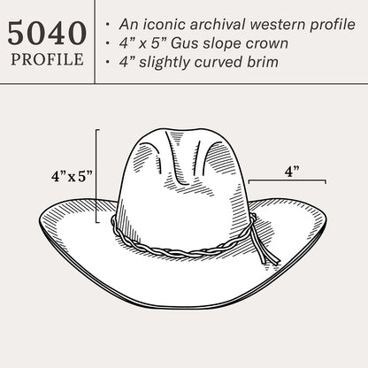 Gus 6X Cowboy Hat