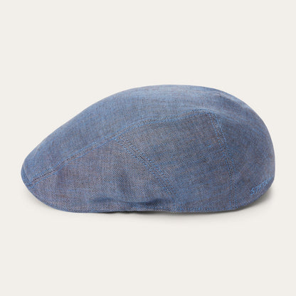 Herringbone Linen Ivy Cap