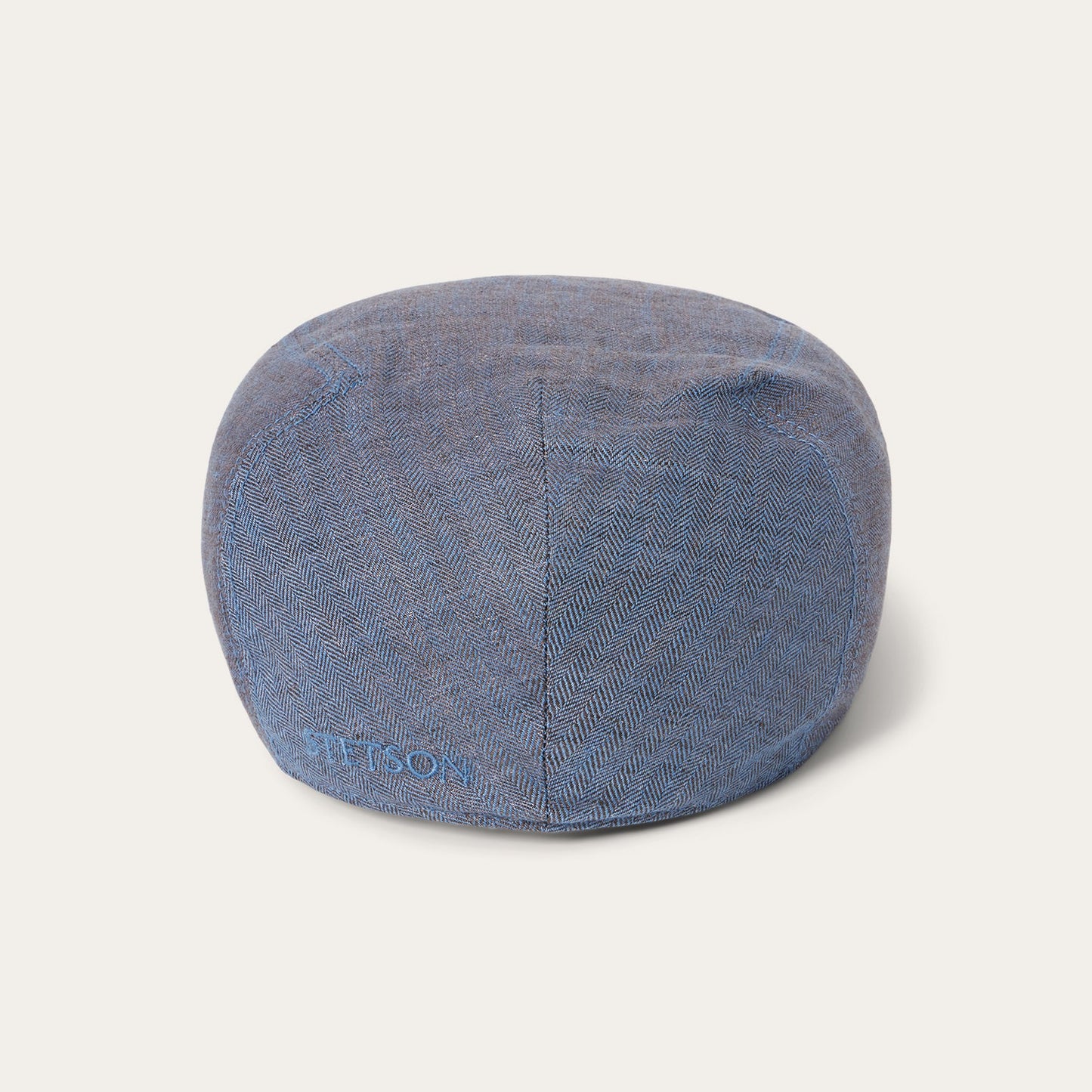 Herringbone Linen Ivy Cap