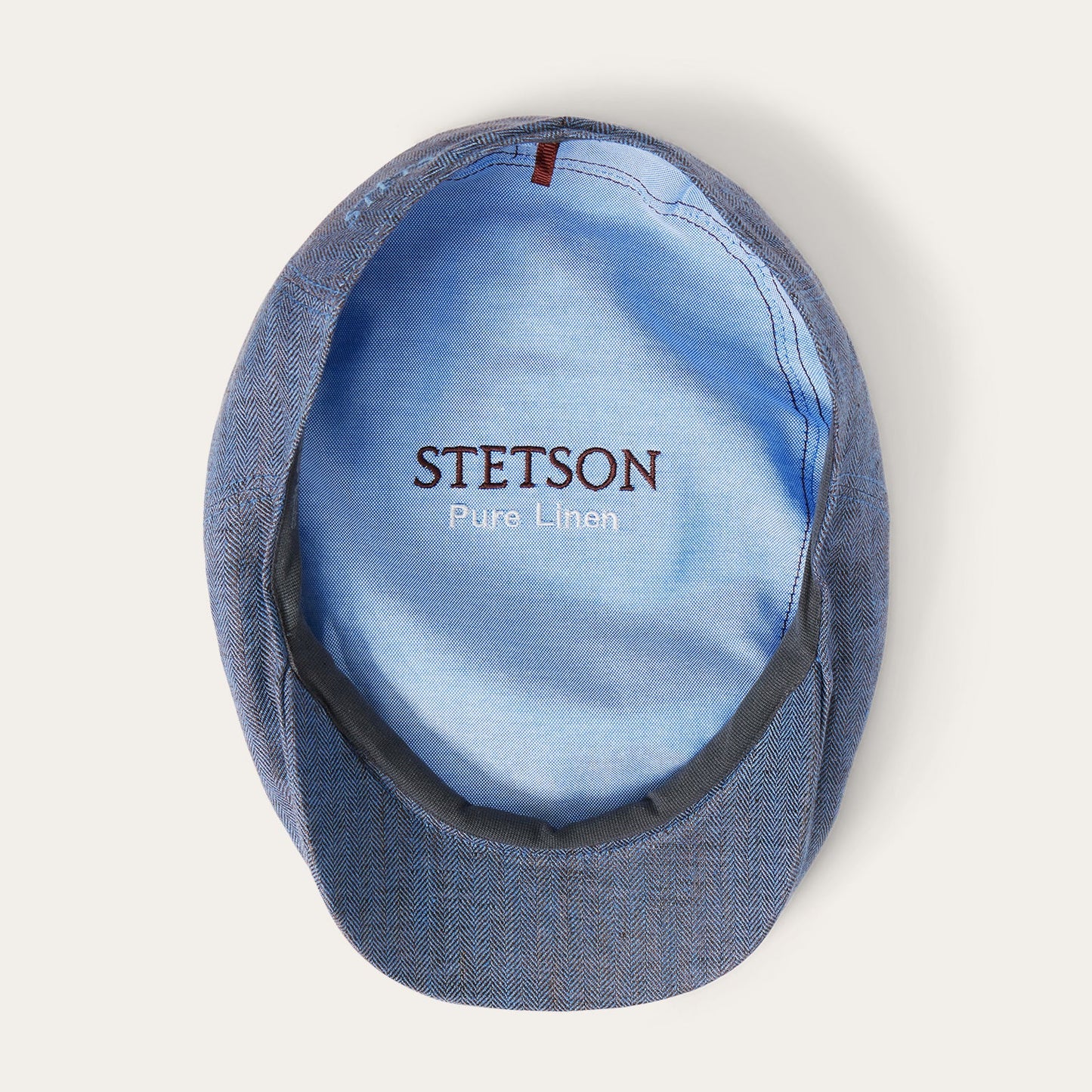 Herringbone Linen Ivy Cap