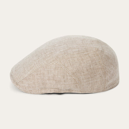 Herringbone Linen Ivy Cap