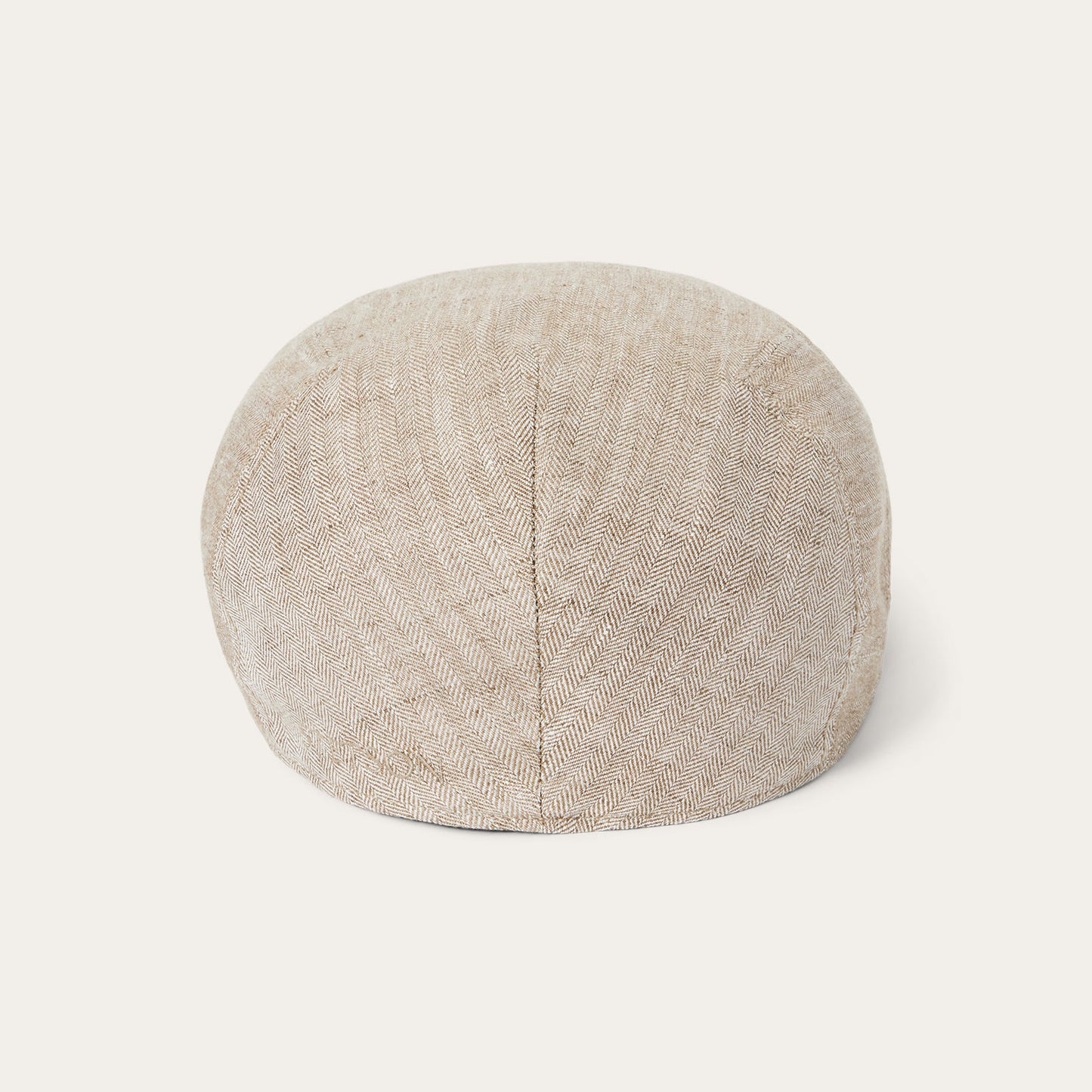 Herringbone Linen Ivy Cap