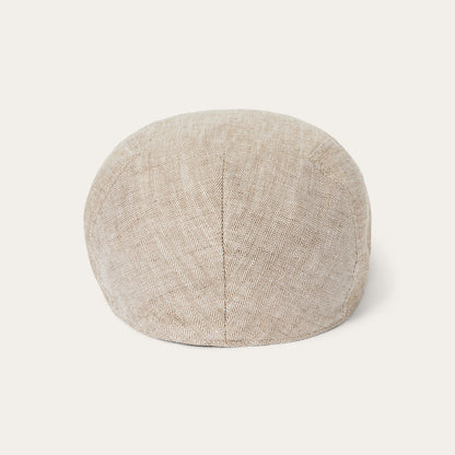 Herringbone Linen Ivy Cap