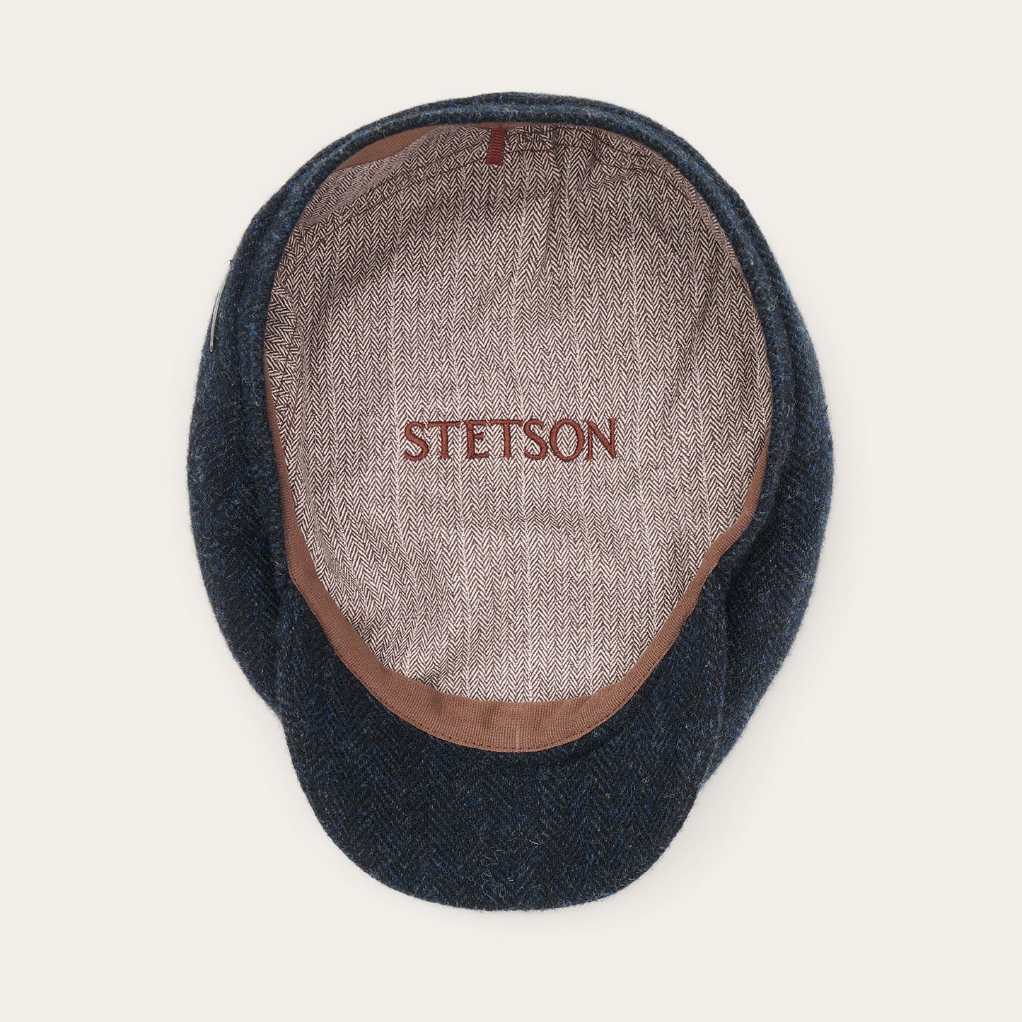 Wool Herringbone Driver Cap