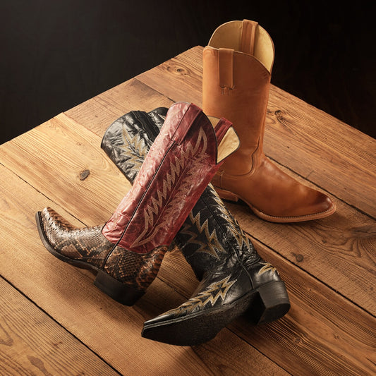 Ember Python Snip Toe Boot Women