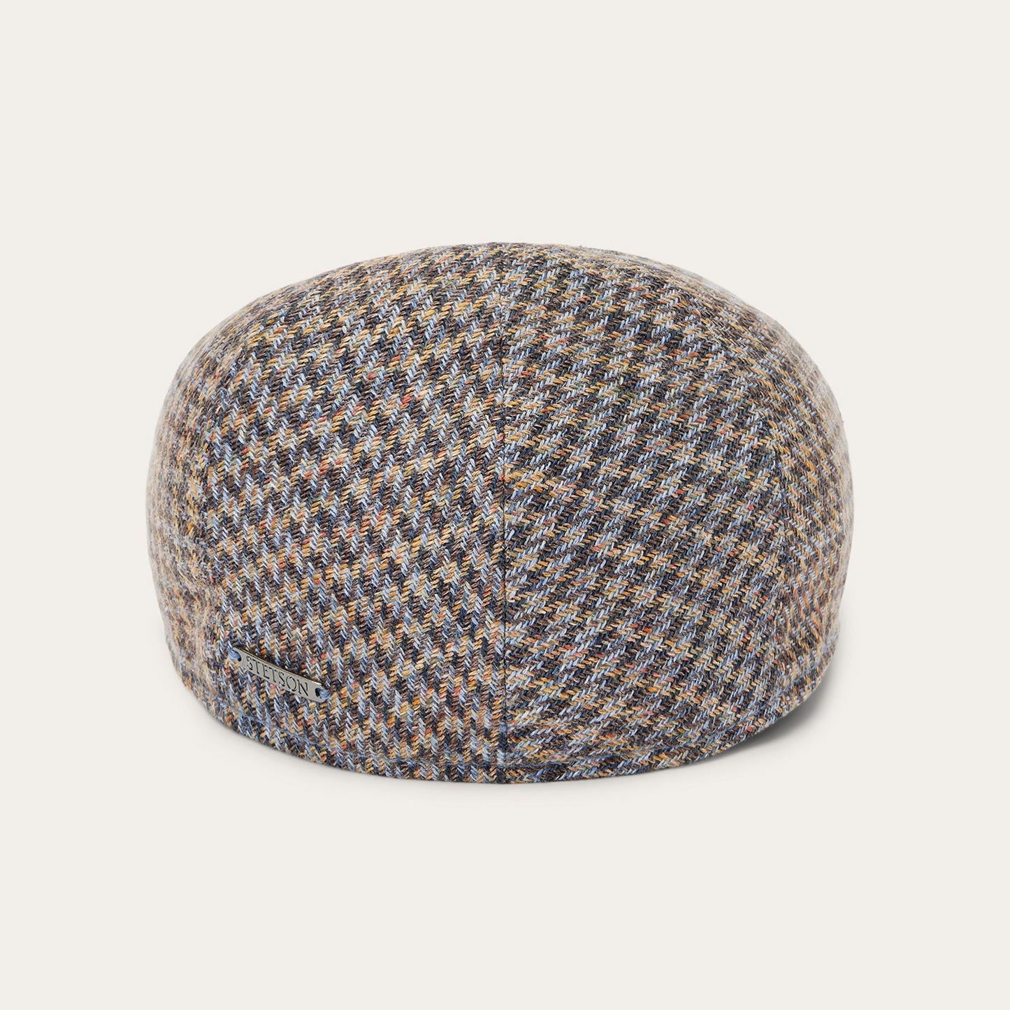 Linen/Cotton Houndstooth Driver Cap