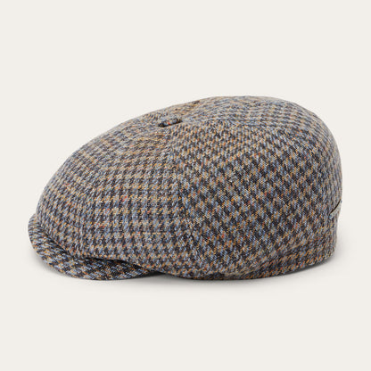 Linen/Cotton Houndstooth Hatteras