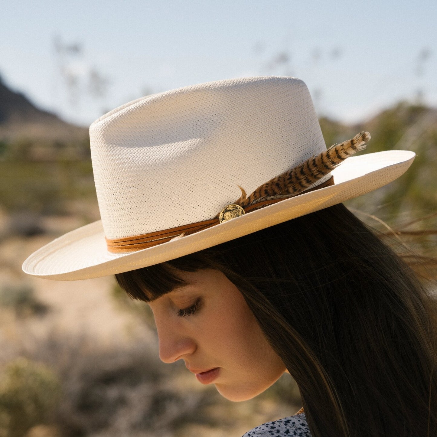Tallahassee Shantung Straw Fedora