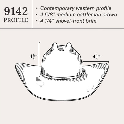 Gibby 6X Cowboy Hat