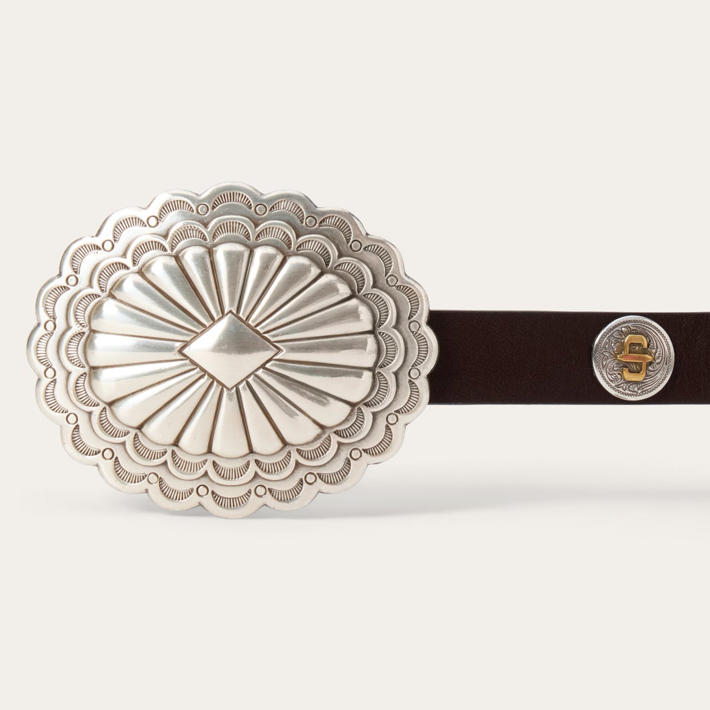 Southwestern Concho Belt Dark Brown Women