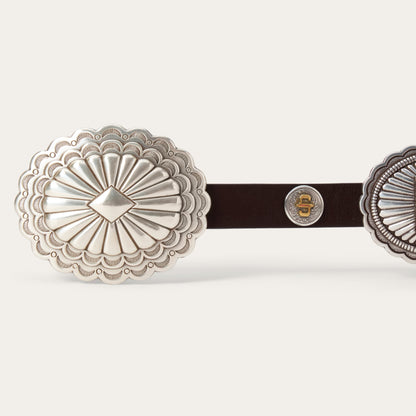 Southwestern Concho Belt Dark Brown Women