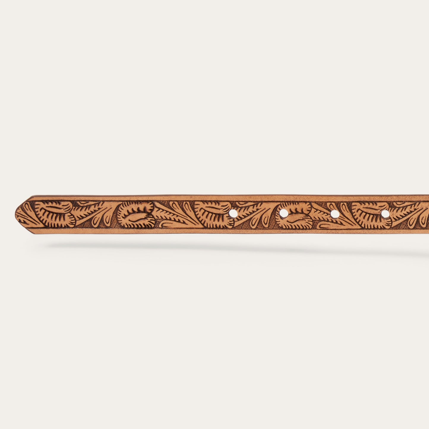 Southwestern Tooled Concho Belt Brown Women