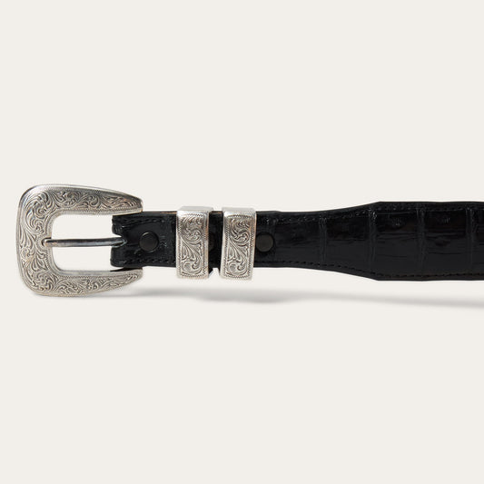 Caiman Tapered Belt Black Classic Men