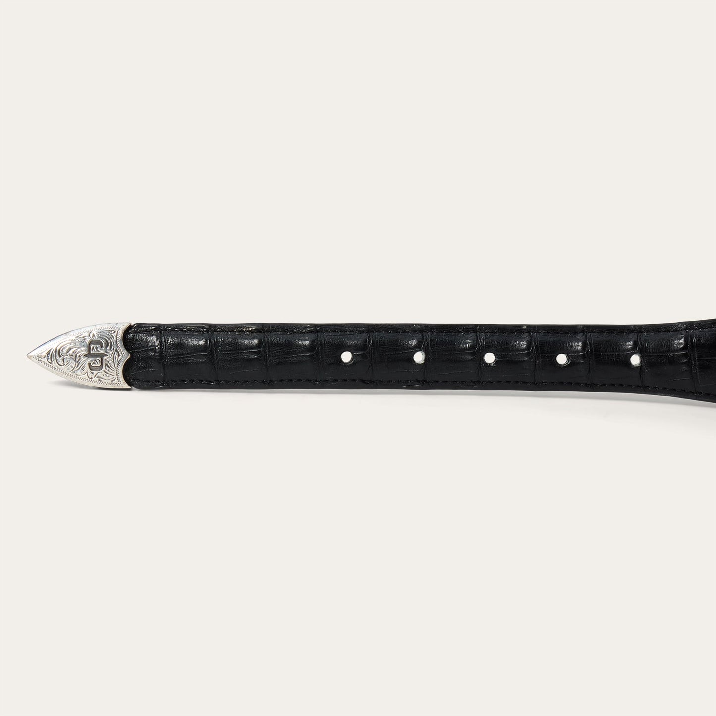 Caiman Tapered Belt Black Classic Men