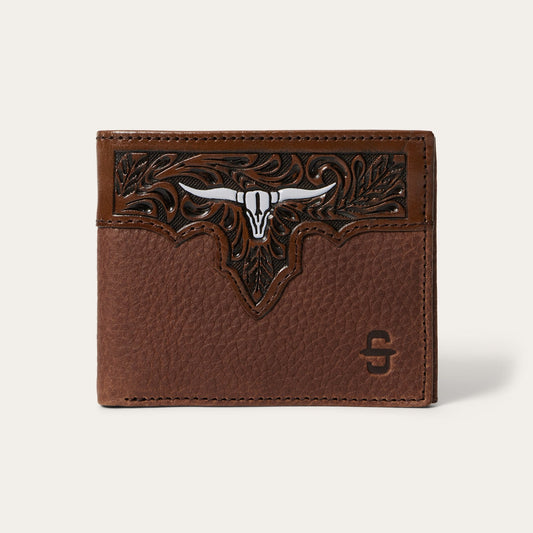 Steer Head BiFold Wallet Brown