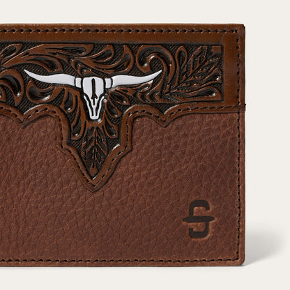 Steer Head BiFold Wallet Brown