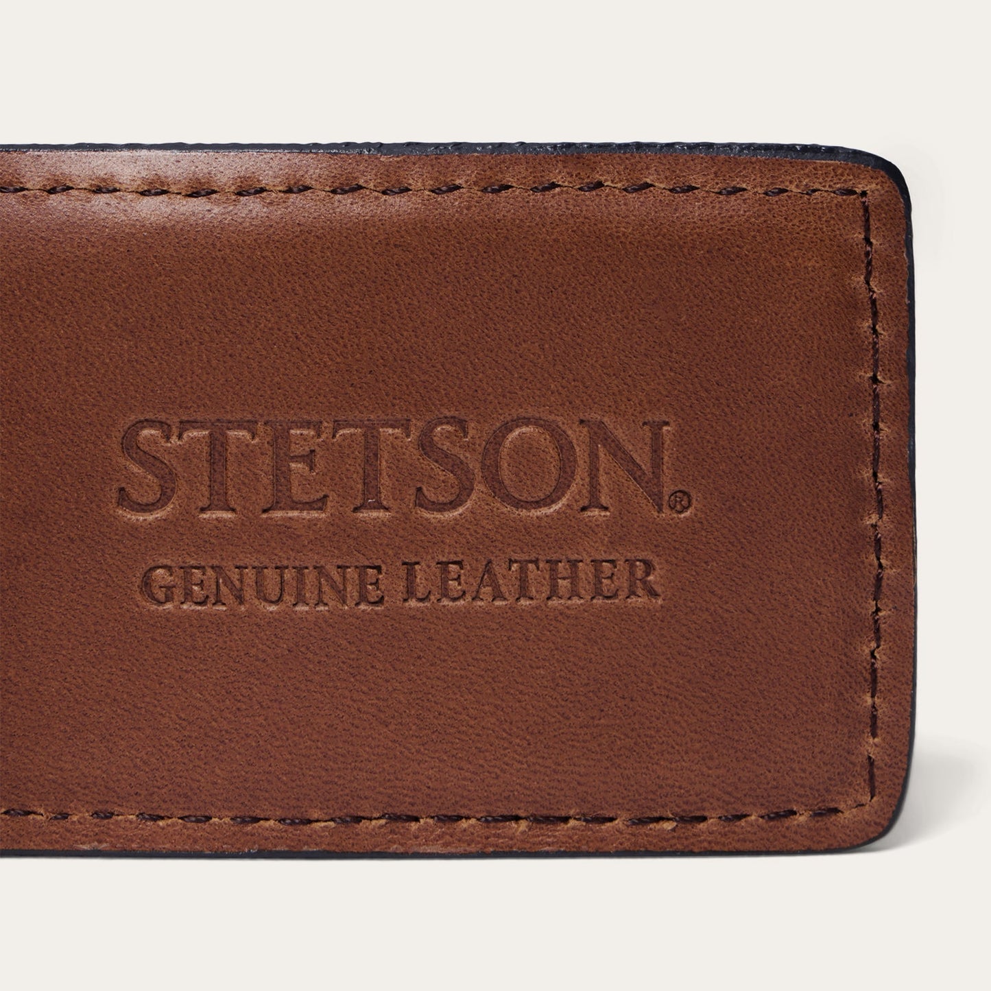 Steer Head Money Clip Brown