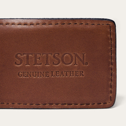 Steer Head Money Clip Brown