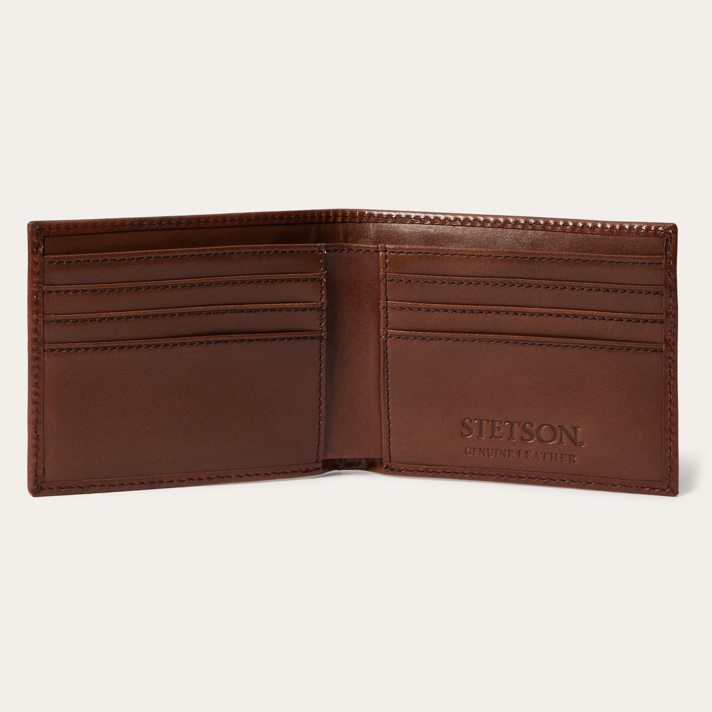 Tooled BiFold Wallet Brown