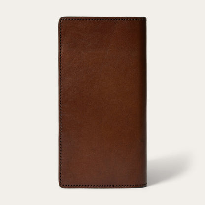 Tooled Checkbook Brown