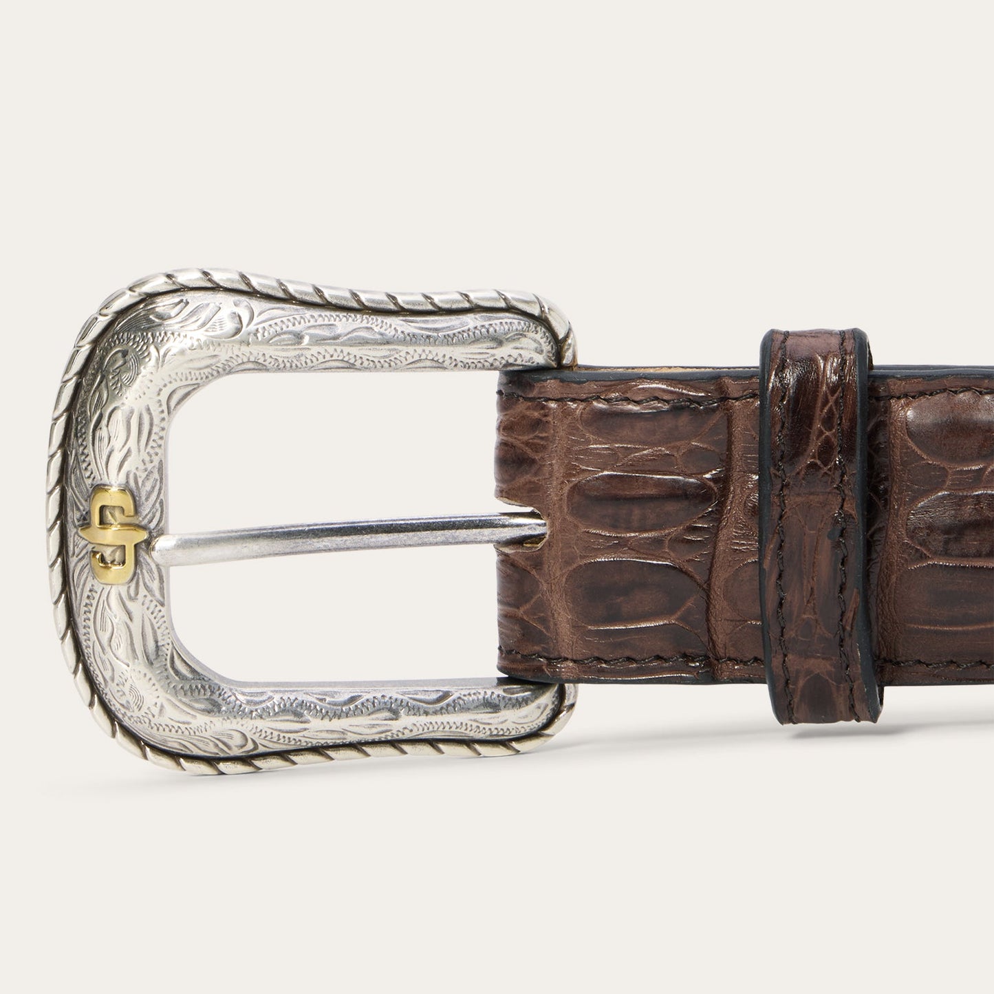 Caiman Western Tab Belt Cigar Classic Men