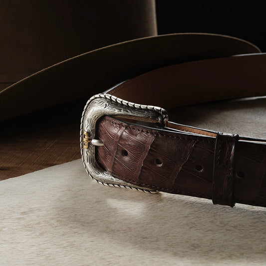 Caiman Western Tab Belt Cigar Classic Men