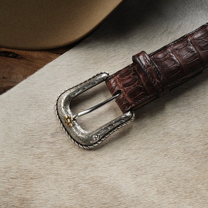Caiman Western Tab Belt Cigar Classic Men
