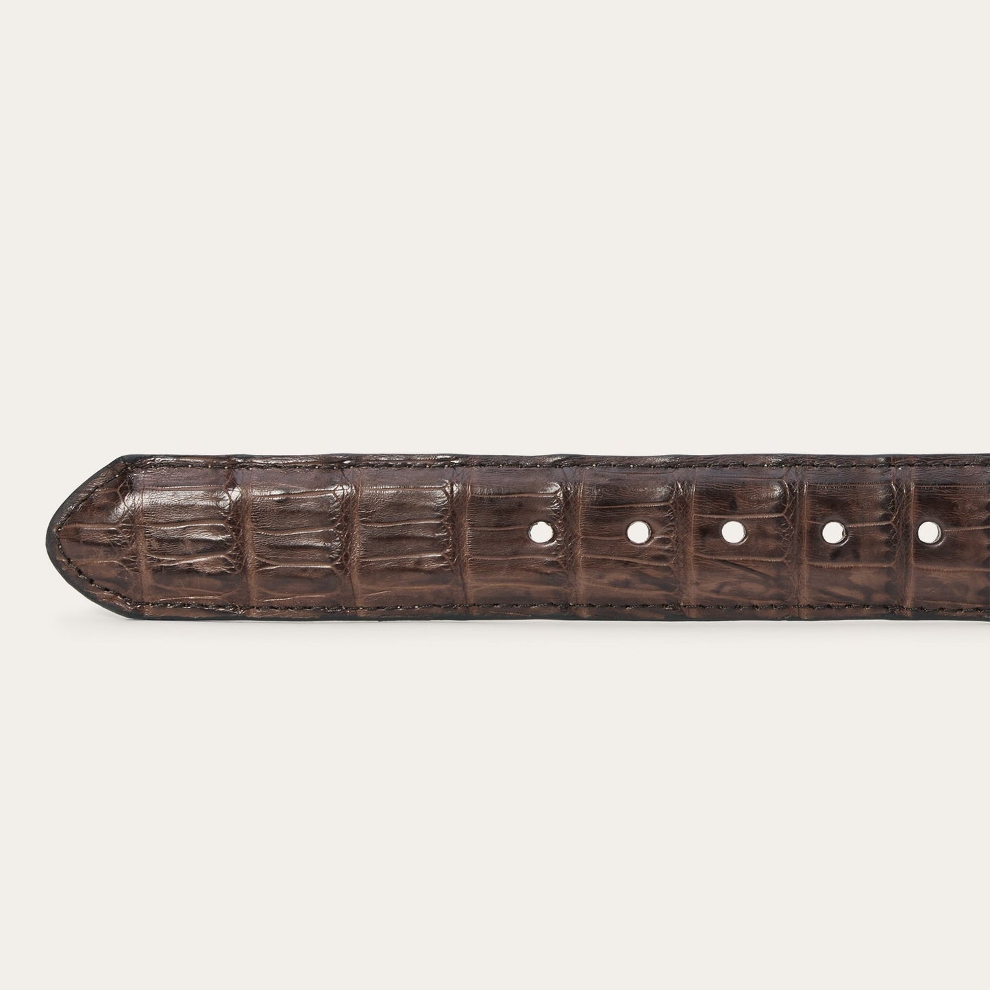 Caiman Western Tab Belt 1 1/4 Width Cigar Classic Men