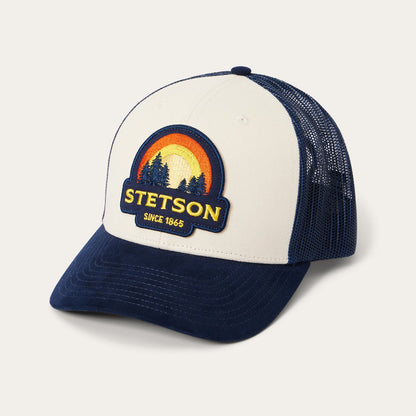 Cream Sunset Trucker Cap