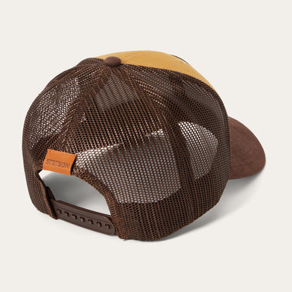 Tan Sunset Trucker Cap