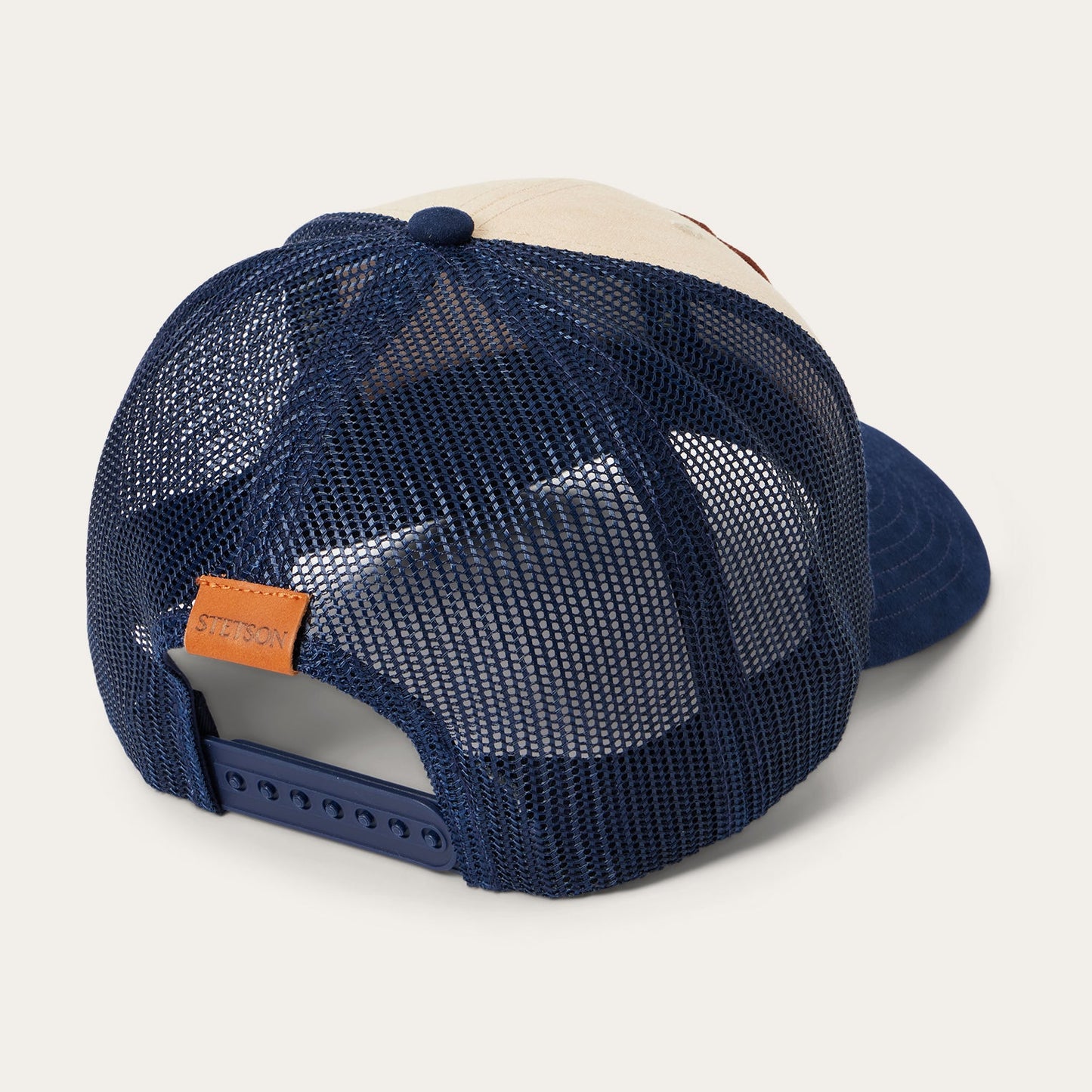 Khaki Arrowhead Patch Trucker Cap