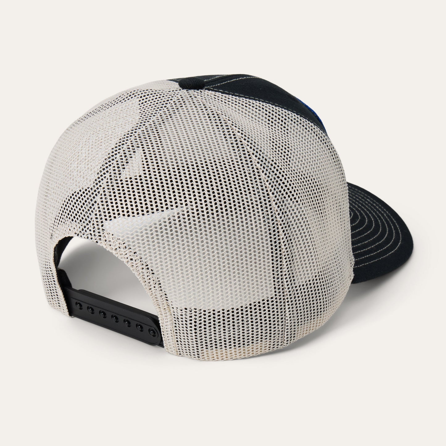 Bison Patch High Crown Trucker Hat