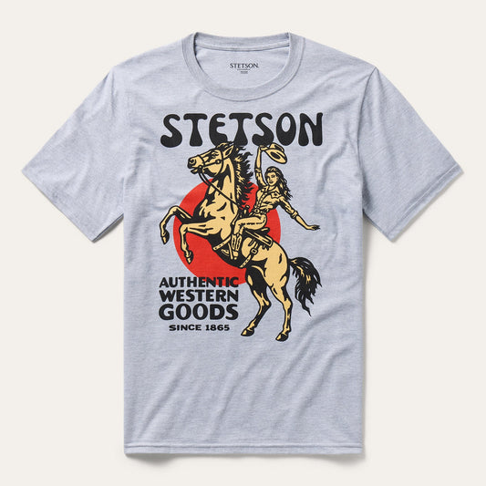 Cowgirl Hat Tip Graphic Tee Women