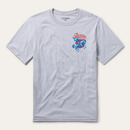Cowboy Hat Tip Graphic Tee Men