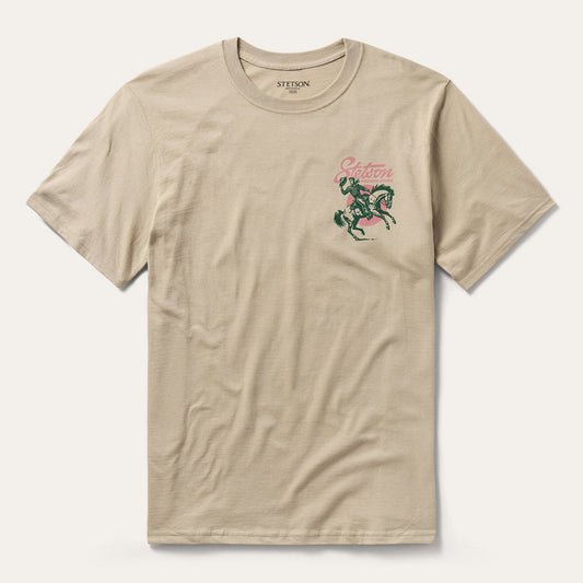Cowboy Hat Tip Graphic Tee Men