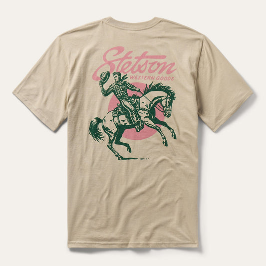 Cowboy Hat Tip Graphic Tee Men
