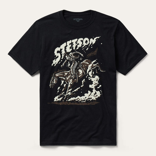 Bucking Bronco Graphic Tee Men