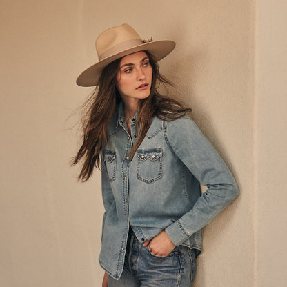 Atacama Straw Fedora